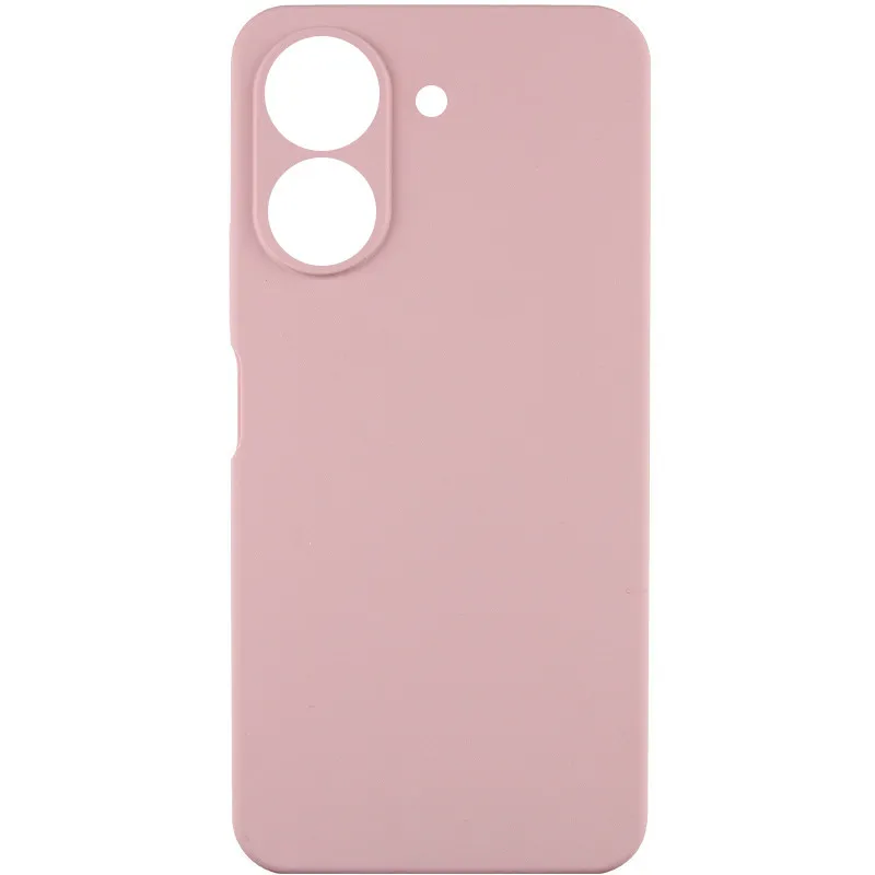 Чохол TPU GETMAN Liquid Silk Full Camera для Xiaomi Redmi 13C / Poco C65 Рожевий / Pink Sand