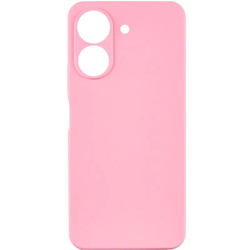 Чохол TPU GETMAN Liquid Silk Full Camera для Xiaomi Redmi 13C / Poco C65 Рожевий / Pink