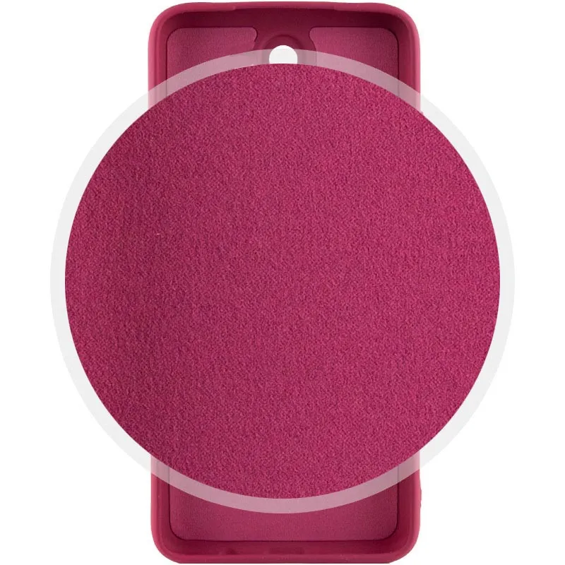 Чохол TPU GETMAN Liquid Silk Full Camera для Xiaomi Redmi 8 Бордовий / Marsala — фото 2