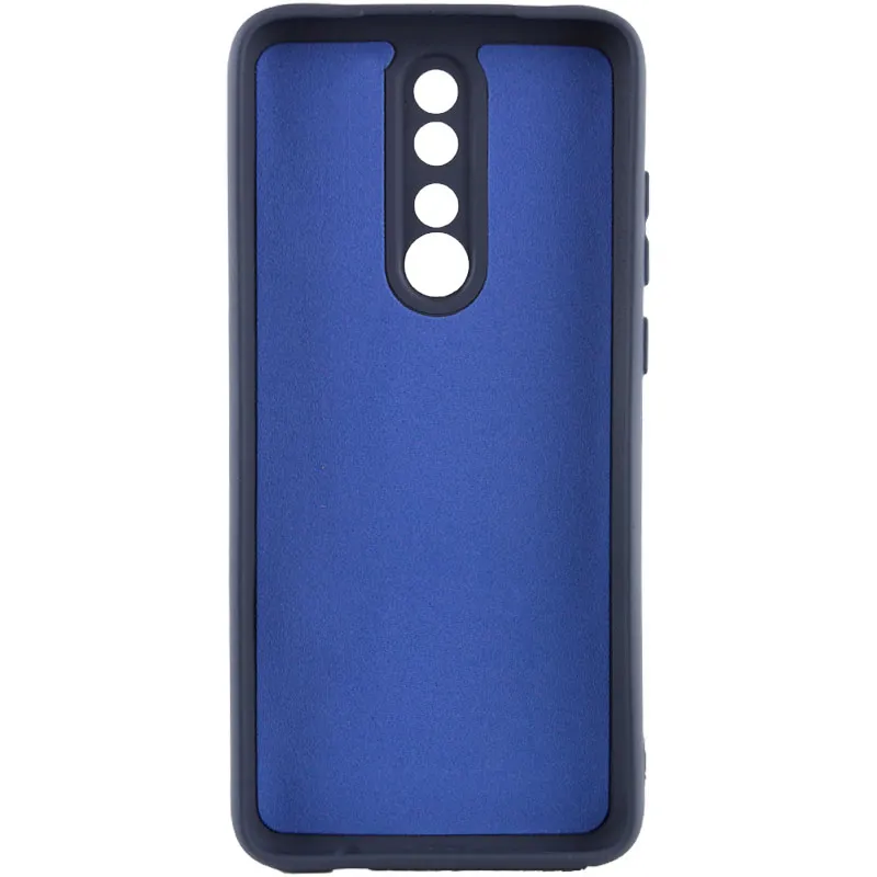 Чохол TPU GETMAN Liquid Silk Full Camera для Xiaomi Redmi 8 Синій / Midnight Blue — фото 2