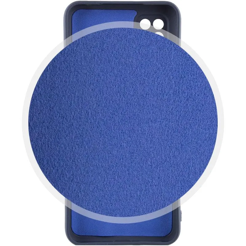 Чохол TPU GETMAN Liquid Silk Full Camera для Xiaomi Redmi 9C Синій / Midnight Blue — фото 3
