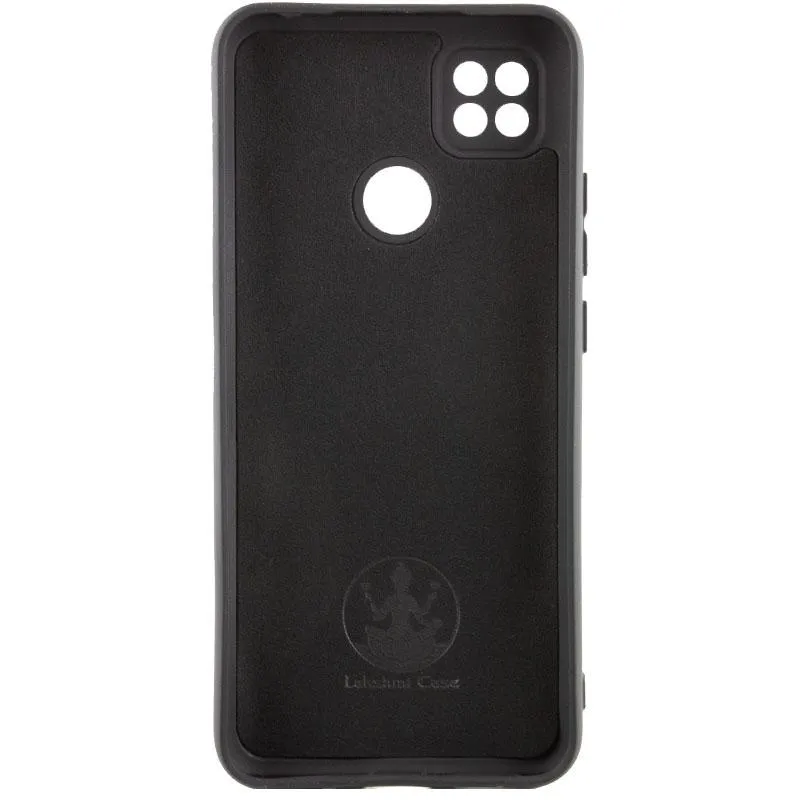 Чохол TPU GETMAN Liquid Silk Full Camera для Xiaomi Redmi 9C Чорний / Black — фото 2