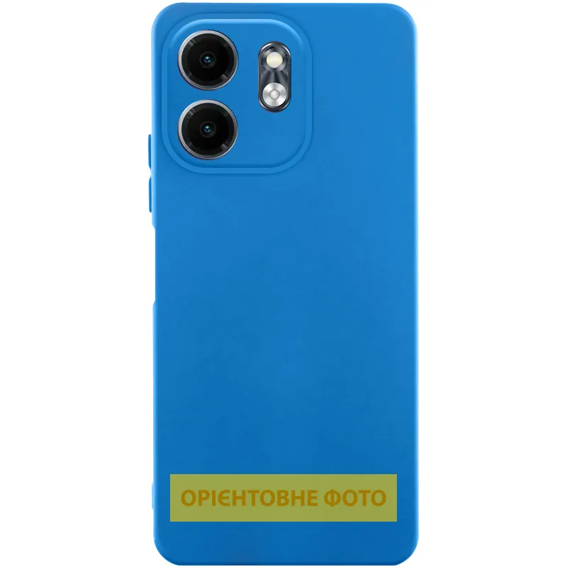Чохол TPU GETMAN Liquid Silk Full Camera для Xiaomi Redmi Note 8T Синій / Royal blue