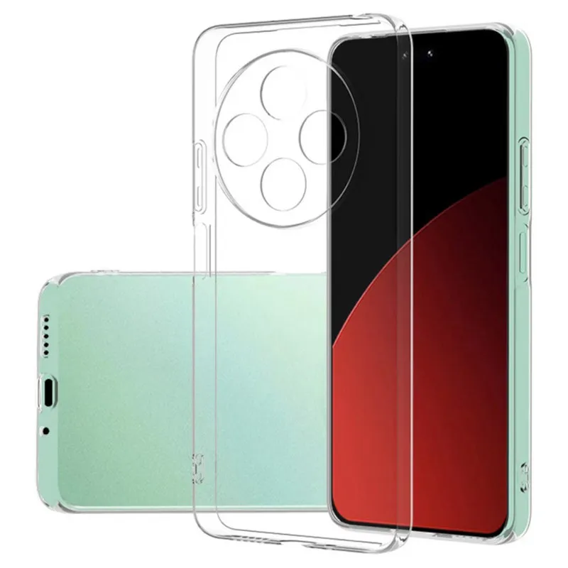 TPU чохол Epic Transparent 1,5mm Full Camera для Xiaomi Redmi 14C / Poco C75 Безбарвний