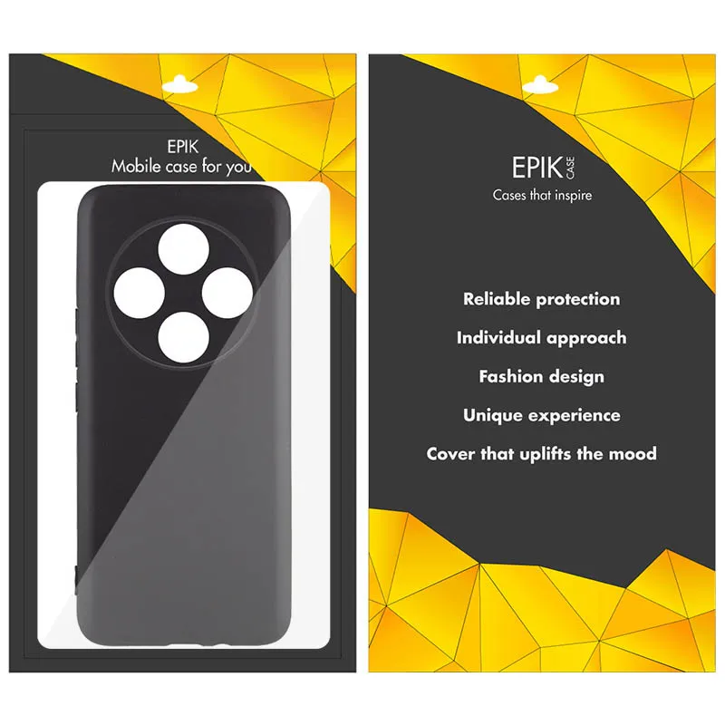 Чохол TPU Epik Black Full Camera для Xiaomi Redmi 14C / Poco C75 Чорний — фото 3