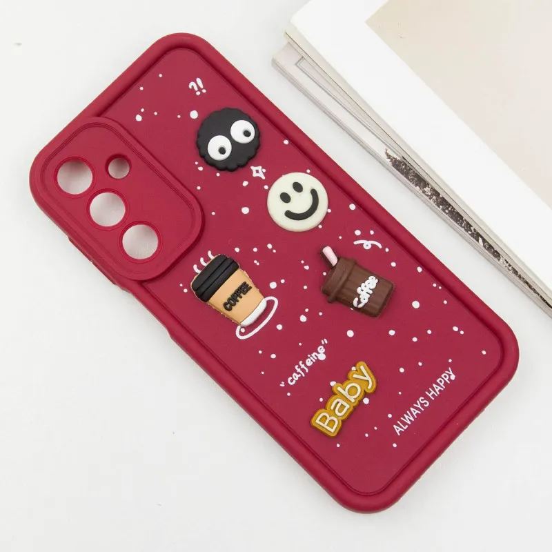 Чохол TPU Toys Case для Samsung Galaxy A15 4G/5G Red / Always Happy — фото 3