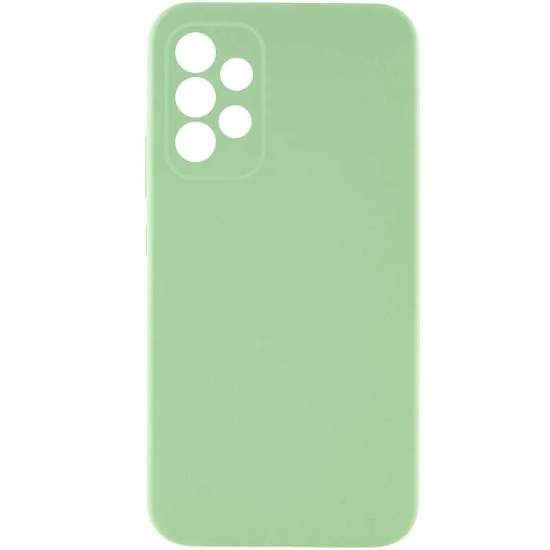 Чохол TPU GETMAN Liquid Silk Full Camera для Samsung Galaxy A33 5G Зелений / Pistachio