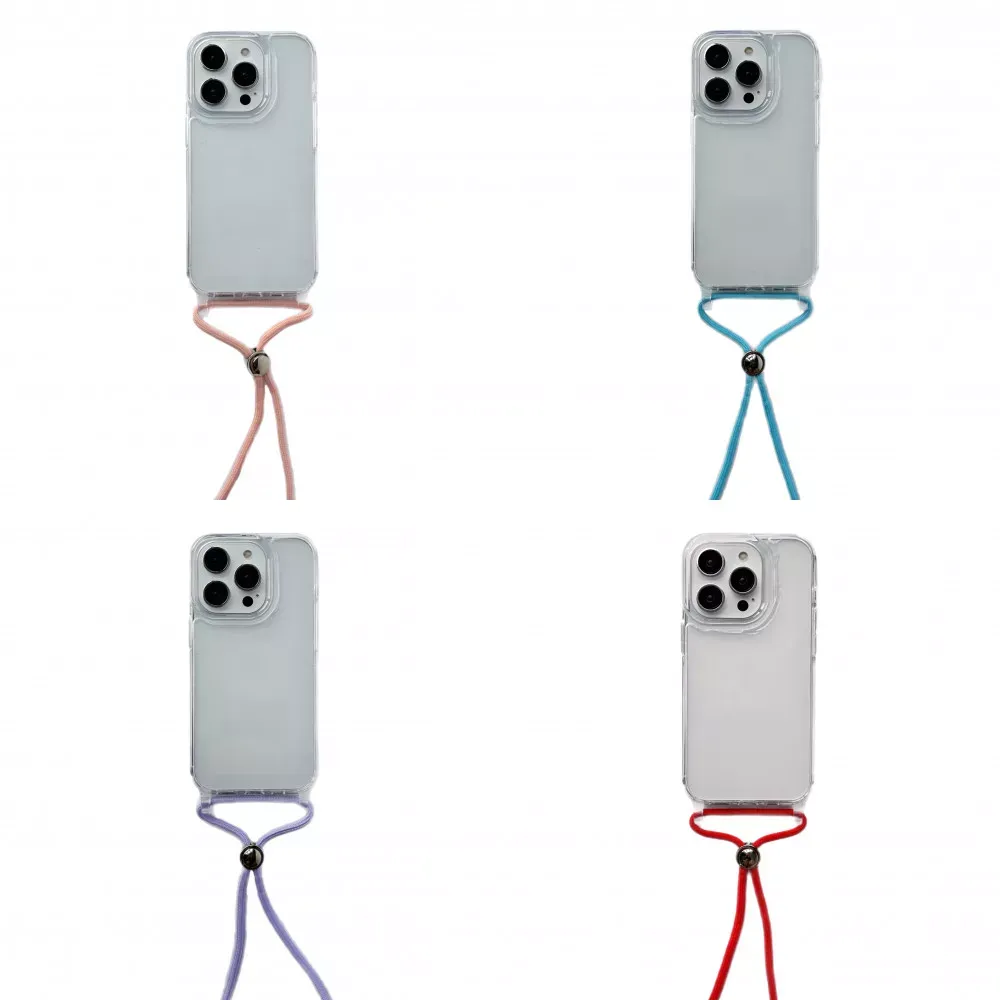 Cord TPU Case iPhone 14 Pro Max — Red - фото 3