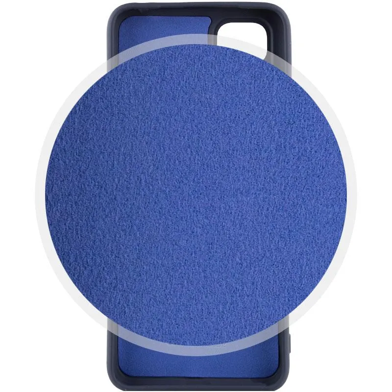 Чохол TPU GETMAN Liquid Silk Full Camera для Xiaomi Redmi Note 11 / Note 11S Синій / Midnight Blue — фото 3