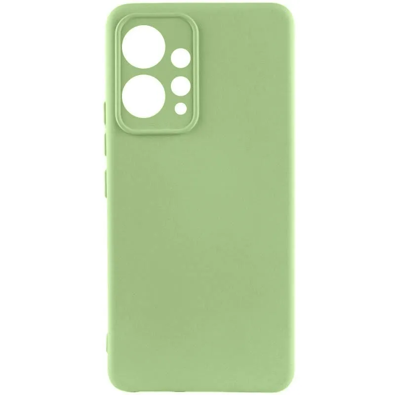 Чохол TPU GETMAN Liquid Silk Full Camera для Xiaomi Redmi Note 12 4G Зелений / Pistachio