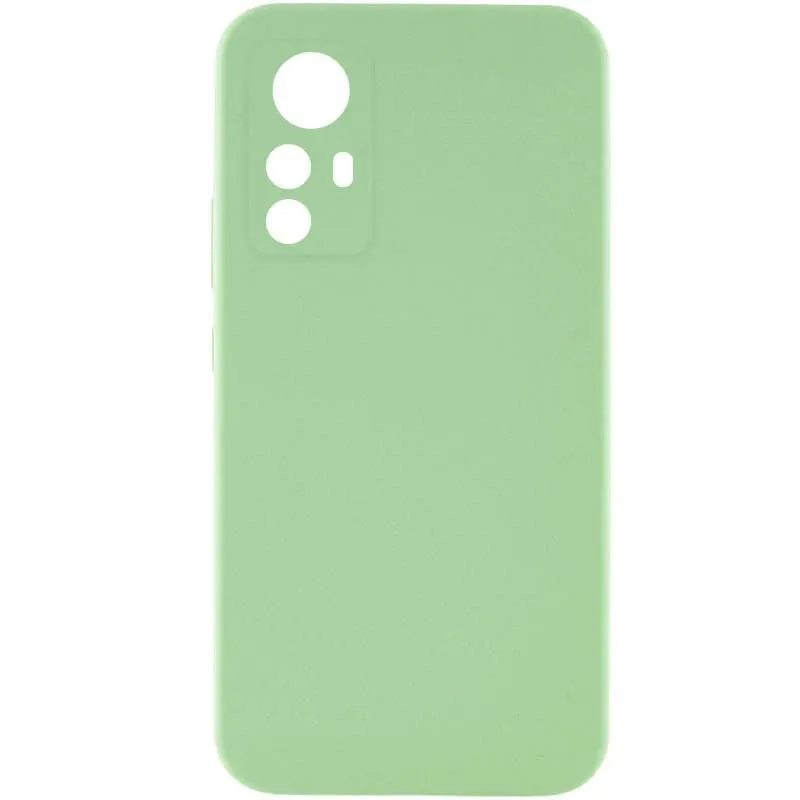 Чохол TPU GETMAN Liquid Silk Full Camera для Xiaomi Redmi Note 12S Зелений / Pistachio