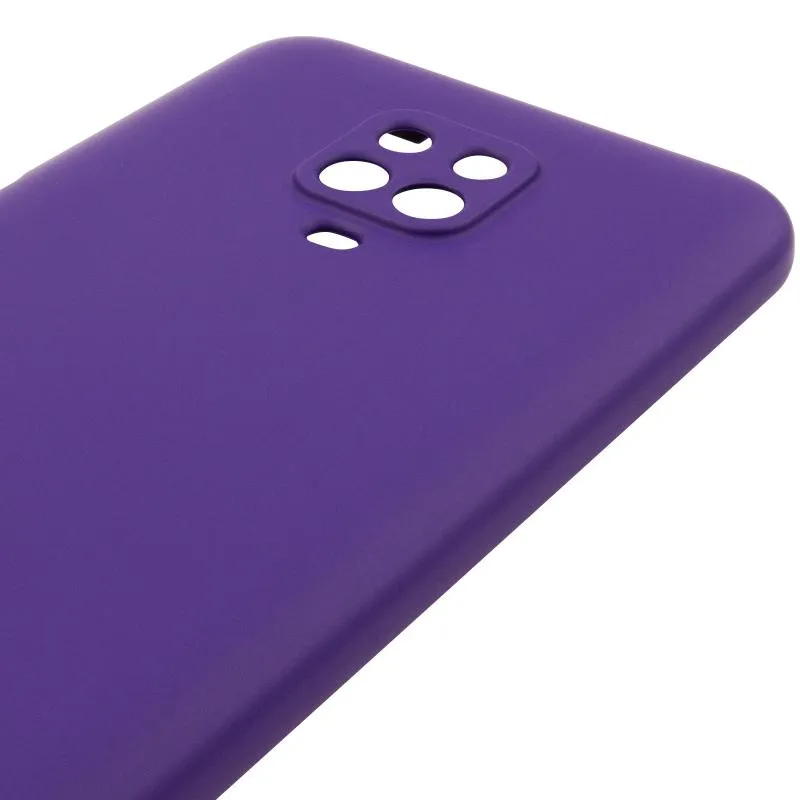 Чохол TPU GETMAN Liquid Silk Full Camera для Xiaomi Redmi Note 9s / Note 9 Pro / Note 9 Pro Max Фіолетовий / Ultra Violet — фото 5