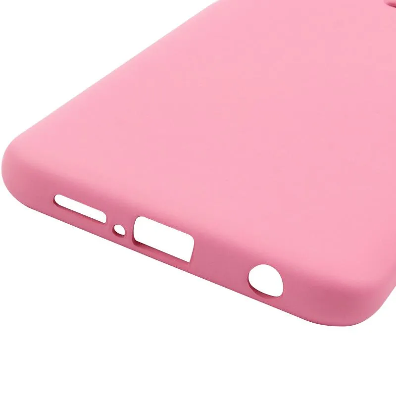 Чохол TPU GETMAN Liquid Silk Full Camera для Xiaomi Redmi Note 9s / Note 9 Pro / Note 9 Pro Max Рожевий / Pink — фото 5