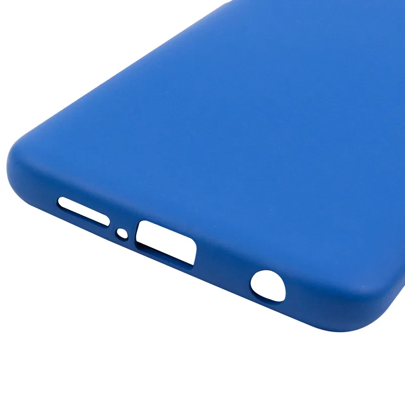 Чохол TPU GETMAN Liquid Silk Full Camera для Xiaomi Redmi Note 9s / Note 9 Pro / Note 9 Pro Max Синій / Royal blue — фото 5