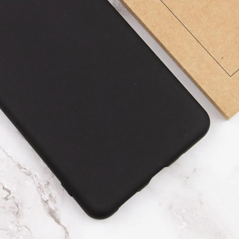 Чохол TPU GETMAN Liquid Silk Full Camera для Xiaomi Redmi 14C / Poco C75 Чорний / Black — фото 3