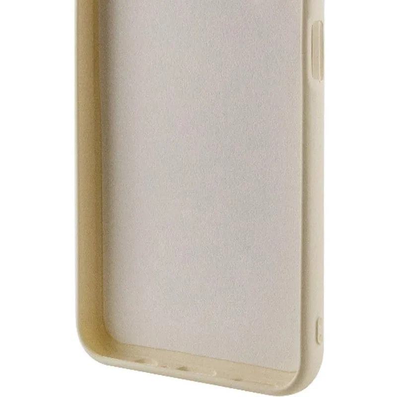 Чохол TPU GETMAN Liquid Silk Full Camera для Xiaomi Redmi 14C / Poco C75 Пісочний / Sand — фото 2