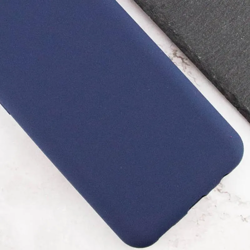 Чохол TPU GETMAN Liquid Silk Full Camera для Samsung Galaxy A06 Синій / Midnight Blue — фото 3