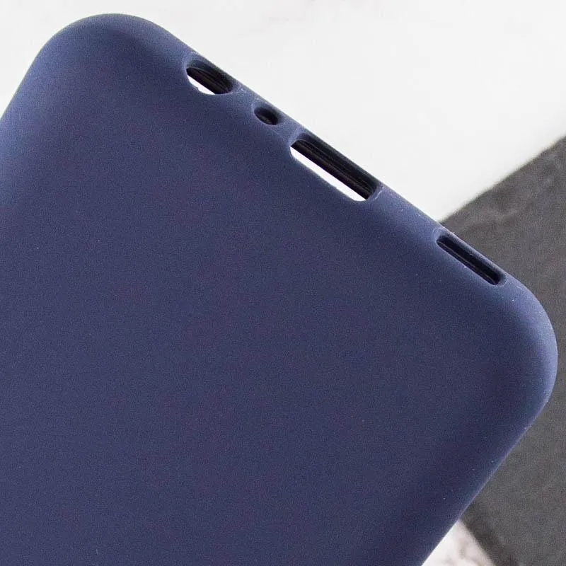 Чохол TPU GETMAN Liquid Silk Full Camera для Samsung Galaxy A06 Синій / Midnight Blue — фото 5