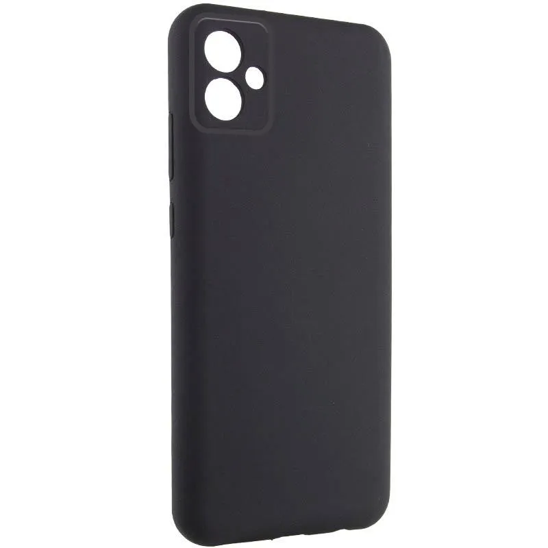 Чохол TPU GETMAN Liquid Silk Full Camera для Samsung Galaxy A06 Чорний / Black — фото 3