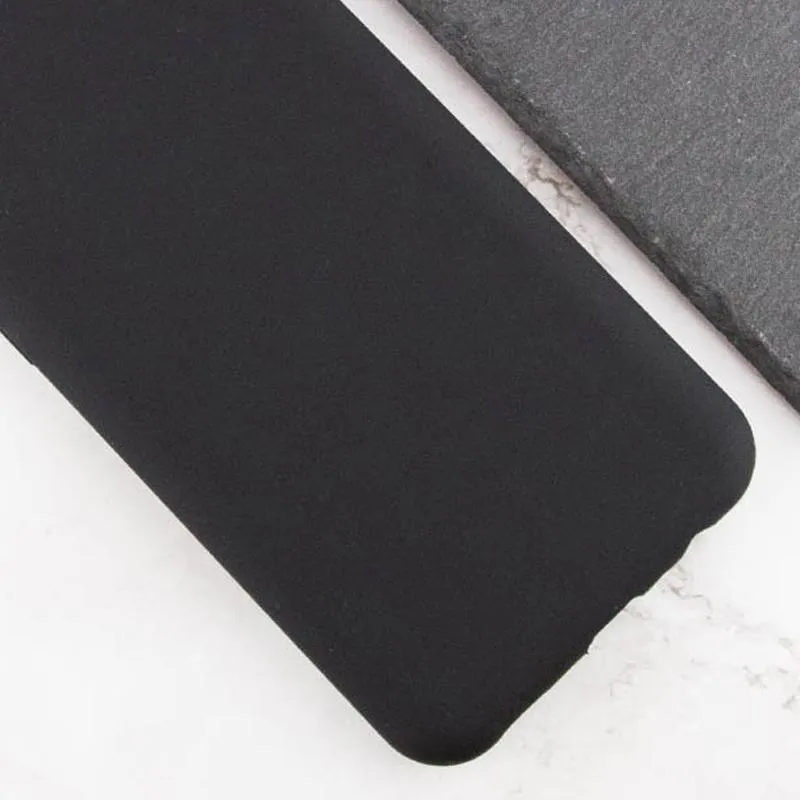 Чохол TPU GETMAN Liquid Silk Full Camera для Samsung Galaxy A06 Чорний / Black — фото 4