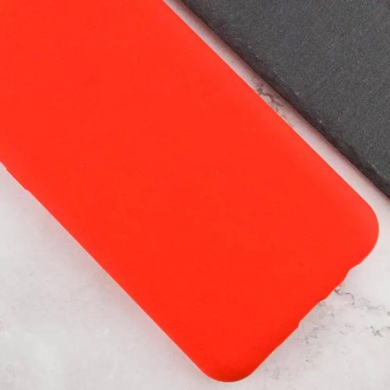 Чохол TPU GETMAN Liquid Silk Full Camera для Samsung Galaxy A06 Червоний / Red — фото 3