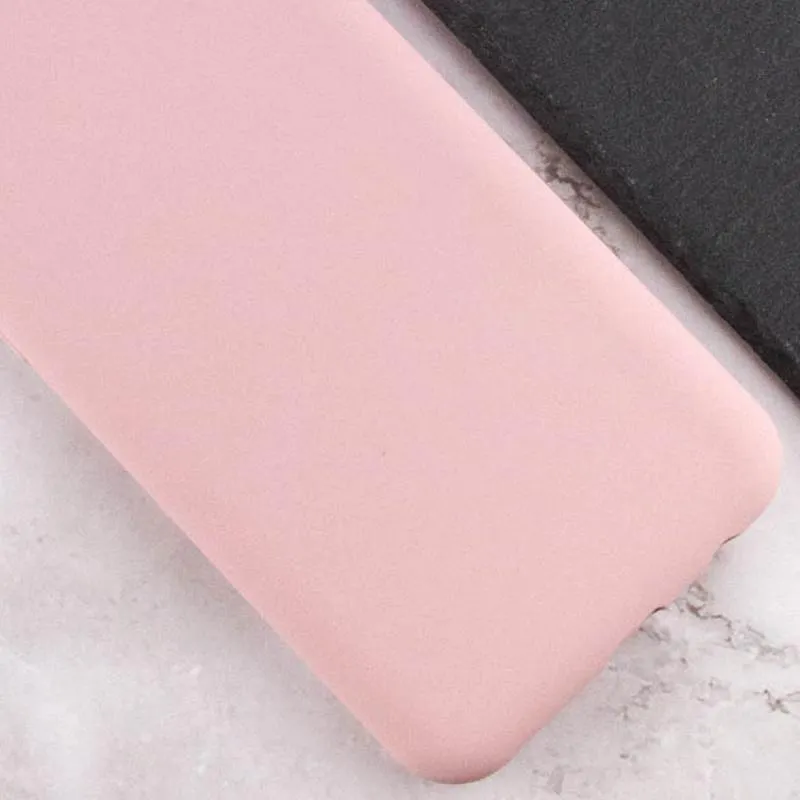 Чохол TPU GETMAN Liquid Silk Full Camera для Samsung Galaxy A06 Рожевий / Pink Sand — фото 3