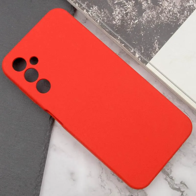 Чохол TPU GETMAN Liquid Silk Full Camera для Samsung Galaxy A16 4G/5G Червоний / Red — фото 5