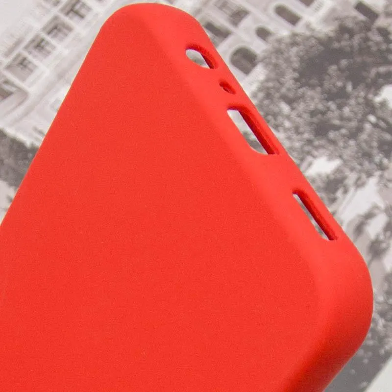 Чохол TPU GETMAN Liquid Silk Full Camera для Samsung Galaxy A16 4G/5G Червоний / Red — фото 7