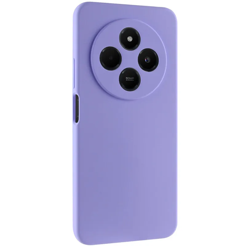 Чохол Silicone Cover Lakshmi Full Camera для Xiaomi Redmi 14C / Poco C75 Бузковий / Dasheen