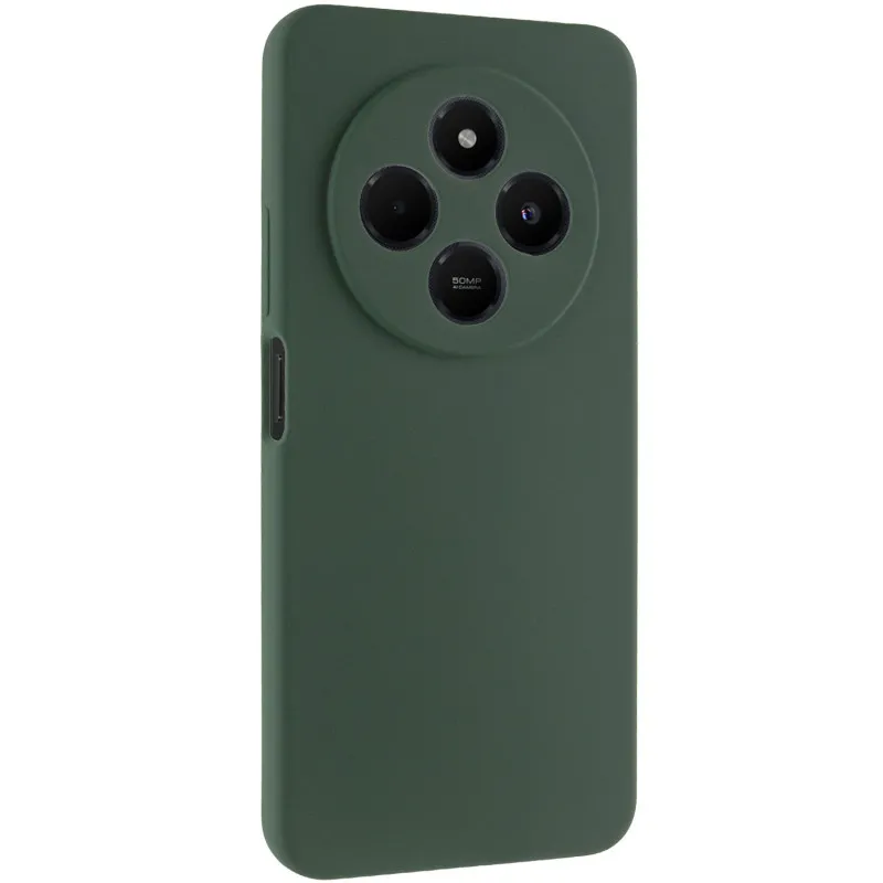 Чохол Silicone Cover Lakshmi Full Camera для Xiaomi Redmi 14C / Poco C75 Зелений / Cyprus Green