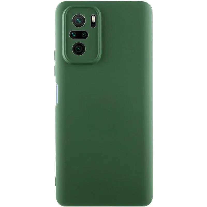 Чохол Silicone Cover Lakshmi Full Camera для Xiaomi Redmi Note 10 / Note 10s / Poco M5s Зелений / Cyprus Green