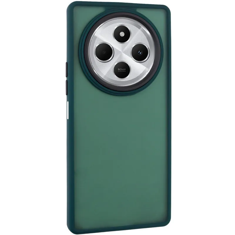 Чохол TPU+PC Lyon Frosted для Xiaomi Redmi 14C / Poco C75 Green