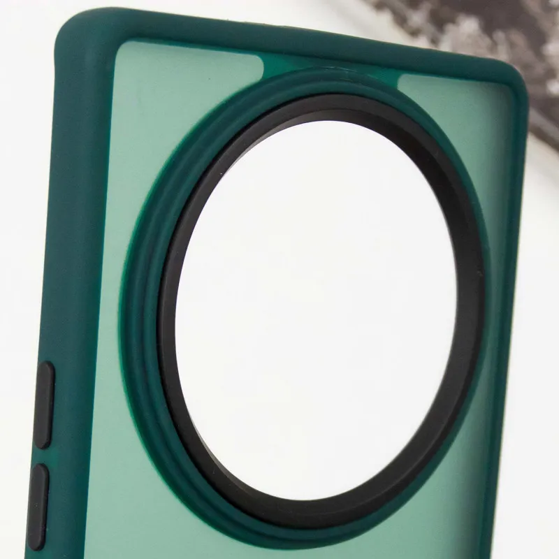 Чохол TPU+PC Lyon Frosted для Xiaomi Redmi 14C / Poco C75 Green — фото 5
