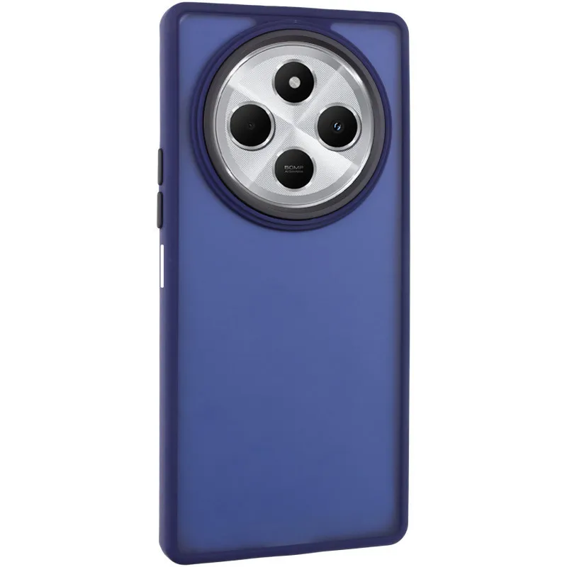Чохол TPU+PC Lyon Frosted для Xiaomi Redmi 14C / Poco C75 Navy Blue