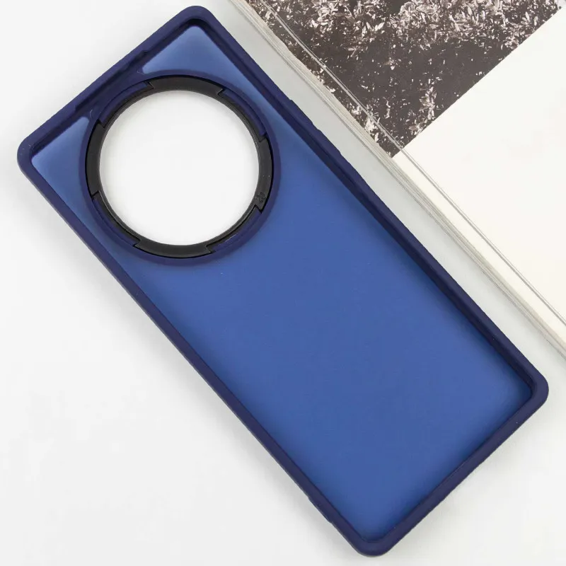 Чохол TPU+PC Lyon Frosted для Xiaomi Redmi 14C / Poco C75 Navy Blue — фото 4