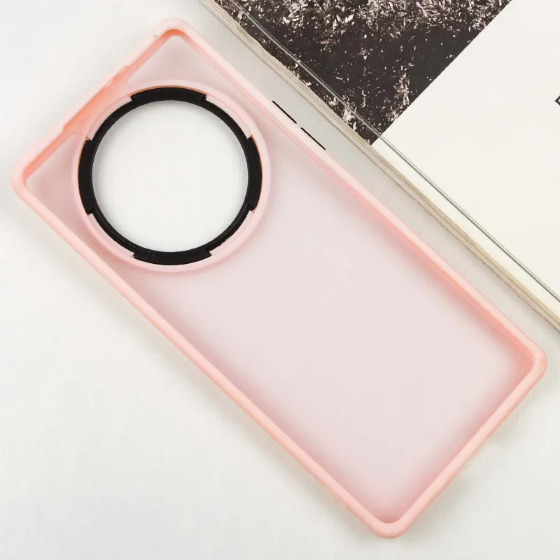 Чохол TPU+PC Lyon Frosted для Xiaomi Redmi 14C / Poco C75 Pink — фото 4