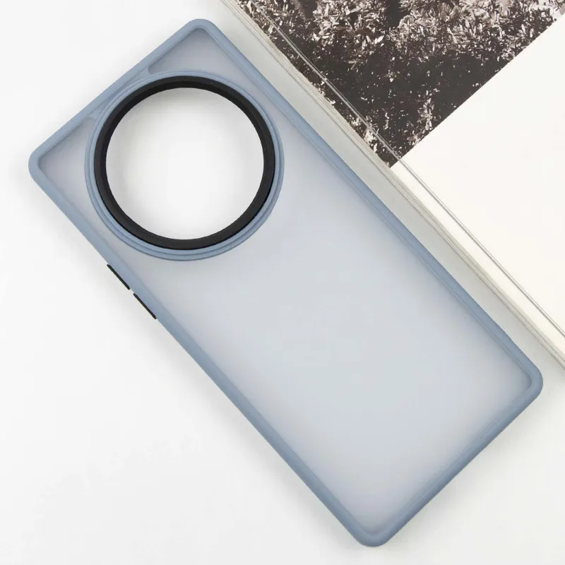 Чохол TPU+PC Lyon Frosted для Xiaomi Redmi 14C / Poco C75 Sierra Blue — фото 2