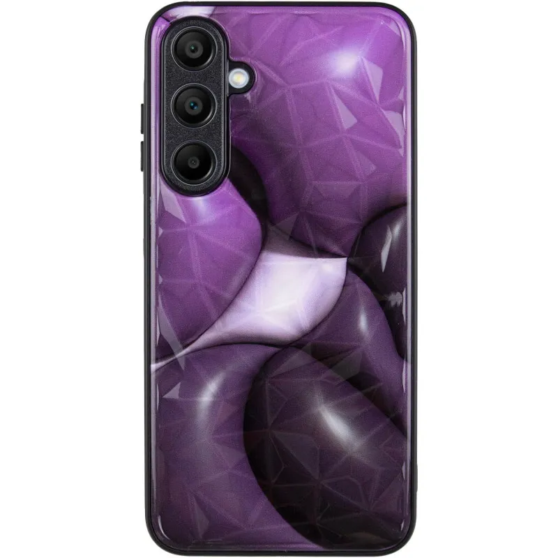 TPU+PC чохол Prisma BubbleGum для Samsung Galaxy A25 5G 3D Purple — фото 3
