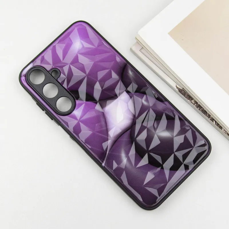 TPU+PC чохол Prisma BubbleGum для Samsung Galaxy A25 5G 3D Purple — фото 4