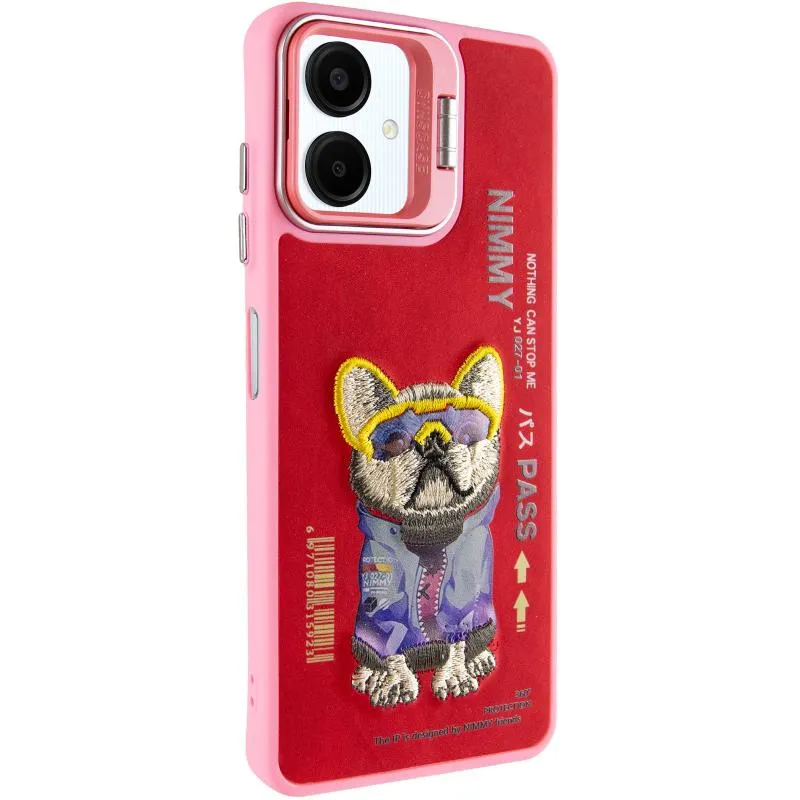 TPU+PC чохол Friends для Samsung Galaxy A06 Pink Dog