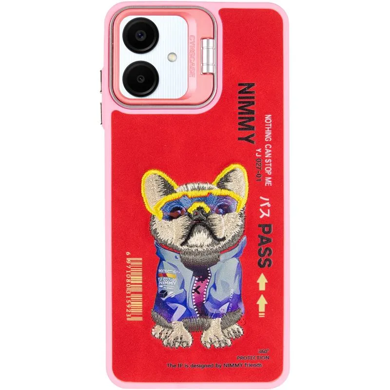 TPU+PC чохол Friends для Samsung Galaxy A06 Pink Dog — фото 3