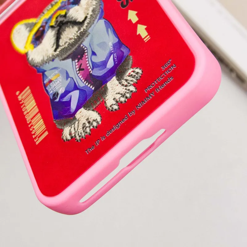 TPU+PC чохол Friends для Samsung Galaxy A16 4G/5G Pink Dog — фото 6