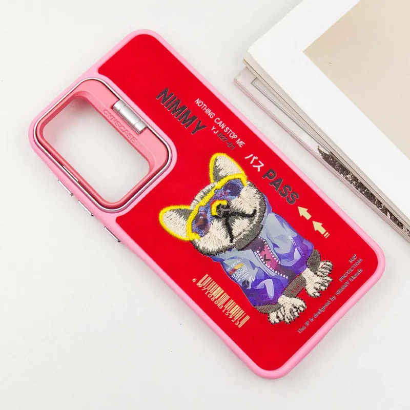 TPU+PC чохол Friends для Xiaomi Redmi 13C / Poco C65 Pink Dog — фото 3