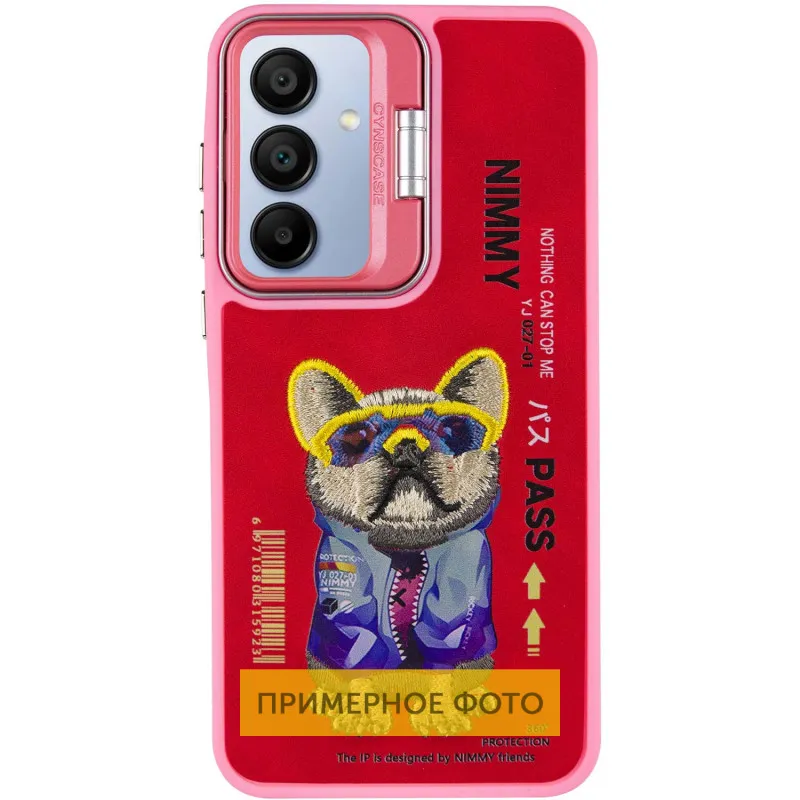 TPU+PC чохол Friends для Xiaomi Redmi 14C / Poco C75 Pink Dog — фото 2