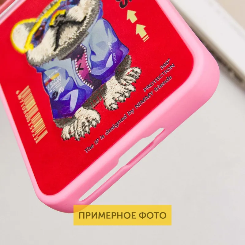 TPU+PC чохол Friends для Xiaomi Redmi 14C / Poco C75 Pink Dog — фото 7