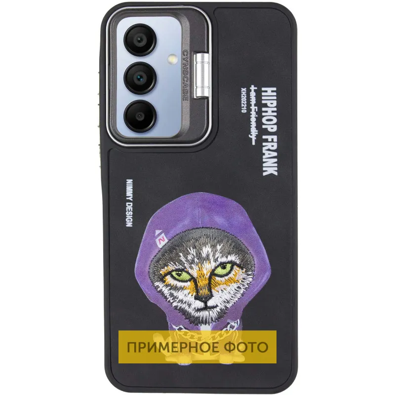 TPU+PC чохол Friends для Xiaomi Redmi 14C / Poco C75 Black Cat — фото 3