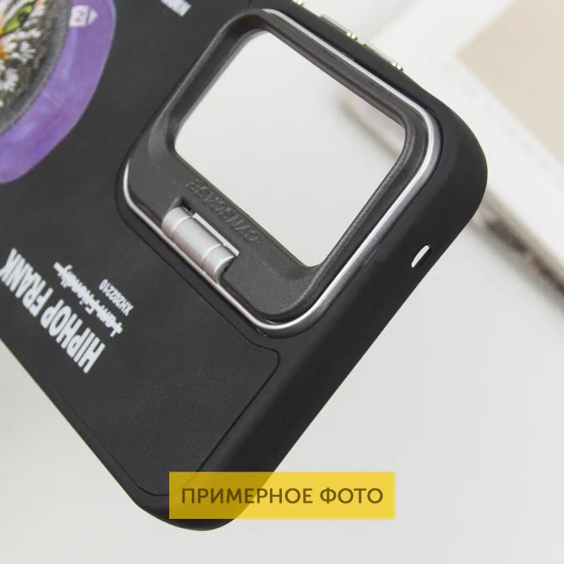 TPU+PC чохол Friends для Xiaomi Redmi 14C / Poco C75 Black Cat — фото 7