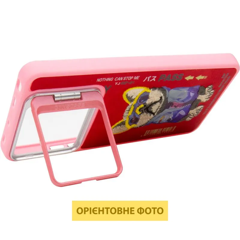 TPU+PC чохол Friends для Xiaomi Poco X6 / Note 13 Pro 5G Pink Dog — фото 6