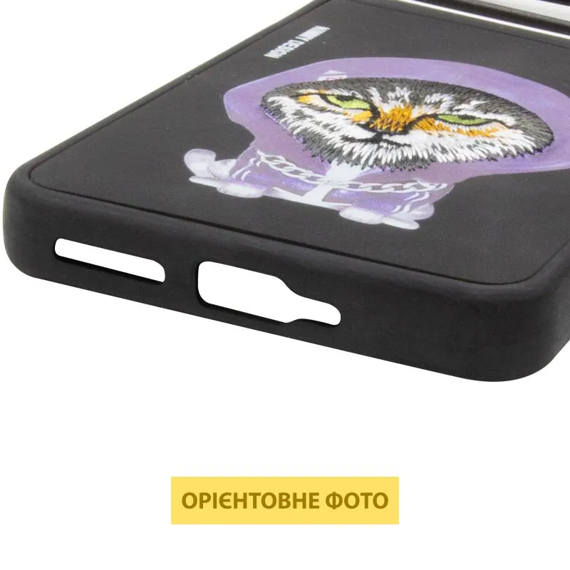 TPU+PC чохол Friends для Xiaomi Poco X6 / Note 13 Pro 5G Black Cat — фото 5