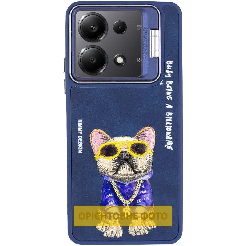 TPU+PC чохол Friends для Xiaomi Poco X6 / Note 13 Pro 5G Blue Dog — фото 3
